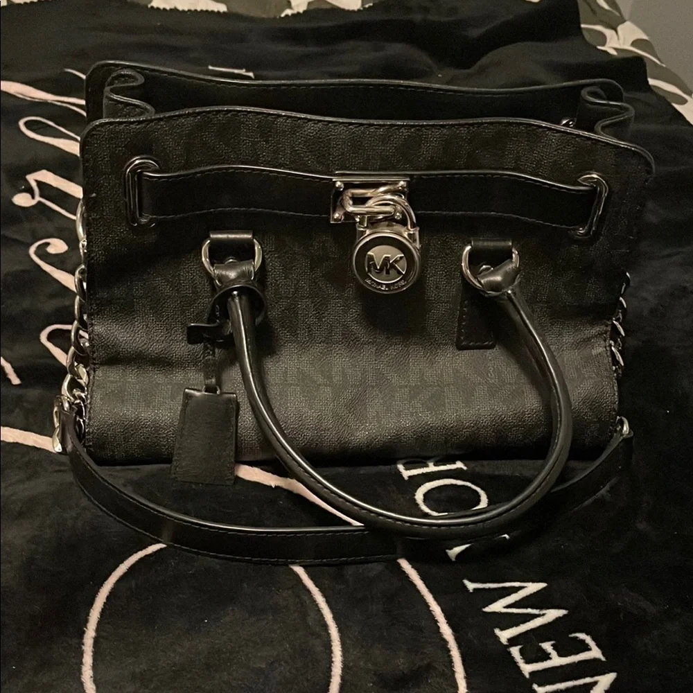 Michael Kors Hamilton Logo Satchel